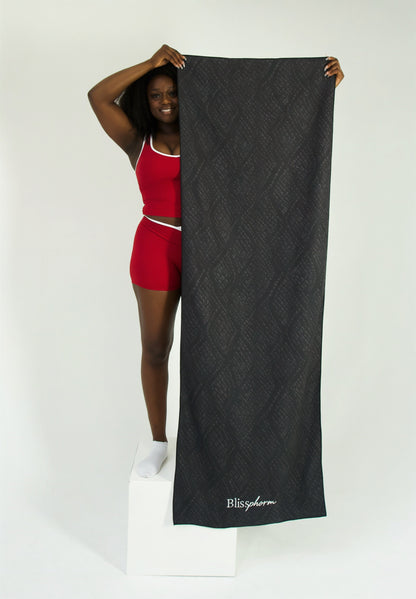 Midnight Snake Mat Towel